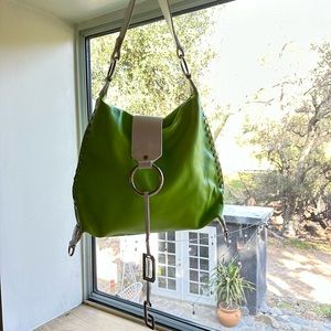 D & G lime green bag